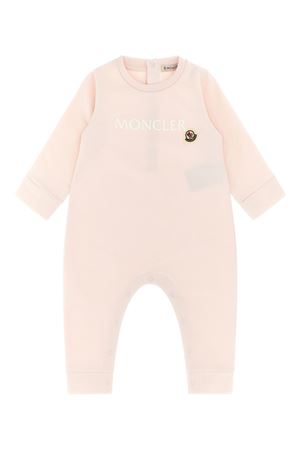 tutina in cotone rosa MONCLER KIDS | L19518L0000489B9Y503